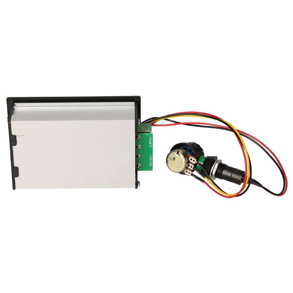 DC6 60V 12V 24V 36V 48V 0 30A ШИМ регулятор скорости двигателя Панель с переключателем Пуск/Стоп Процентный цифровой дисплей TE1256