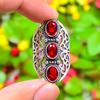 Mozambique Garnet Gemstone 925 Sterling Silver Gift Jewelry Ring Size 11