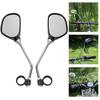 1 Pair Left & Right Mountain Bike Rearview Mirror Safety Bicycle Cycling Rear View Adjustable