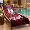 Custom Name Feyenoord Beach Towel Personalized Text Soft Towel Swimming Travel Bath Gift