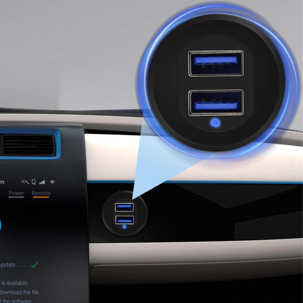 Водонепроницаемый удлинительный кабель «папа-мама», панель USB 3.0 для приборной панели, автомобильный кабель для скрытой установки