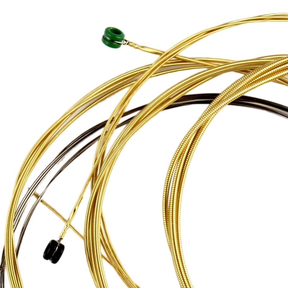 6Pcs/Set Acoustic Guitar String 012-053 Phosphor Bronze Strings Nickel Full Bright Tone & Medium