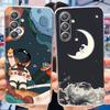 Чехол для Samsung Galaxy A55 Чехол Samsung A55 5G SM-A556B Модный Принт Мягкий Силикон ТПУ Задняя Крышка Телефона