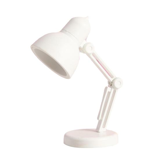 Мини светодиодная лампа для чтения, милая, легкая, с клипсой, складная, защита глаз, магнитный свет