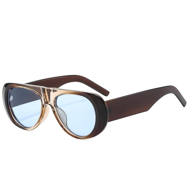 Винтажные женские квадратные солнцезащитные очки с большой оправой, брендовые, черные, круглые, крутые, мужские солнцезащитные очки, цельные, дизайнерские, солнцезащитные очки-авиаторы