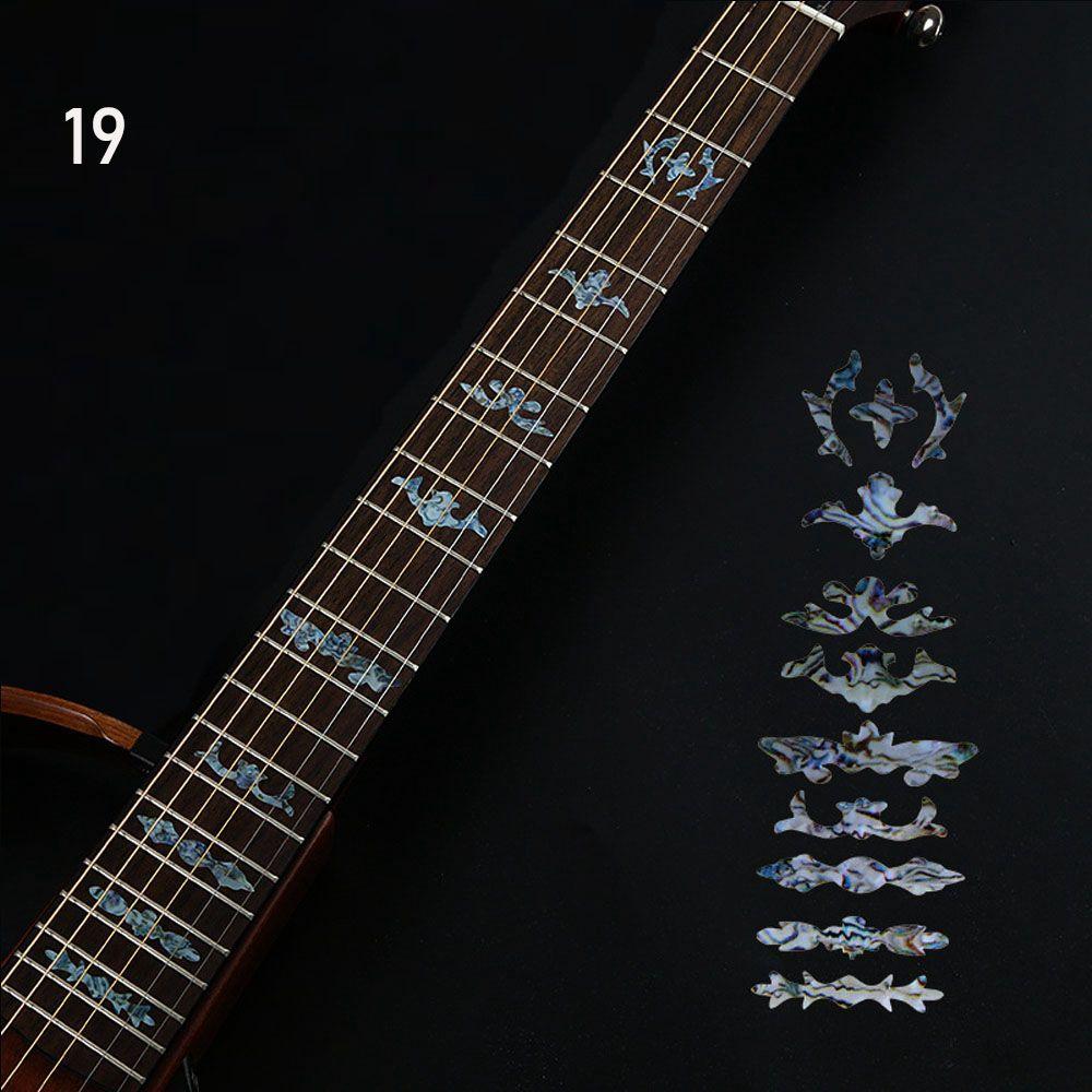 Decorations Beautiful Fretboard Sticker Cross Inlay Decals Guitarra Accessories Ultra Thin Stickers