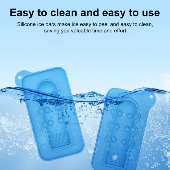 Форма для кубиков льда, силиконовый поднос для охлаждения льда, коктейли с виски, легко заполняемый и высвобождаемый ледогенератор, забавная тарелка для льда для создания атмосферы вечеринки