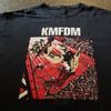 Новая концертная футболка KMFDM 2009 года, мужская, с коротким рукавом, все размеры, унисекс футболка LW79