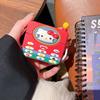 Cute kt cat phone AirPods Pro apple bluetooth headset case 1/1/1 generation cartoon case for women