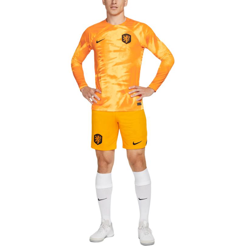 Nike Dri FIT Футболка с длинным рукавом для футбола Мужская Желтая DN0669-845