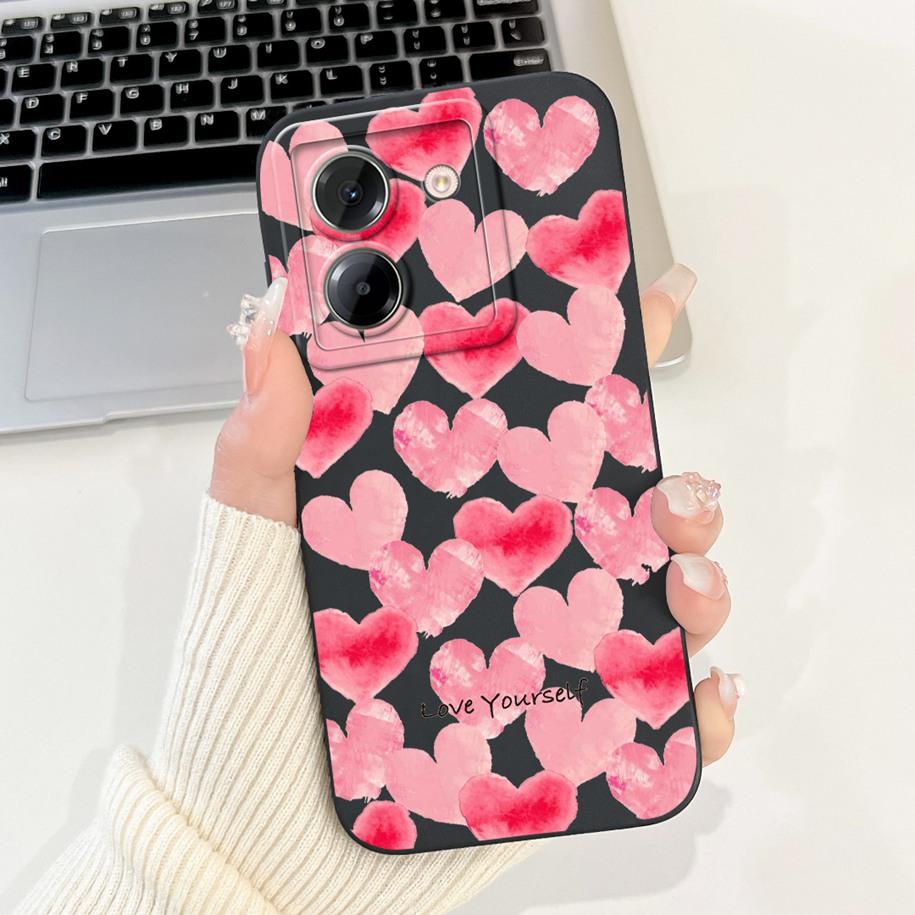 For Xiaomi Poco M7 Pro 5G Case Cute Rabbit Cat Cartoon Shockproof Silicone TPU Soft Cover on Xiaomi Poco M7 5G M 7 M7Pro 5G Capa