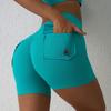 Women's Quick-Dry Fitness Yoga Shorts with Pocket