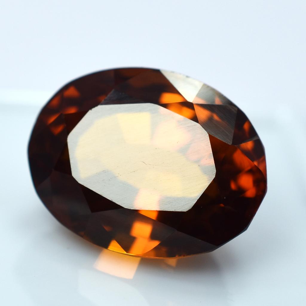 NATURAL Orange Sapphire Oval Cut 10.5 Ct Loose Gemstone Collection