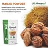 NeutraVed Harad Powder, 250g | Haritaki Fruit Powder, Terminalia Chebula, Natural | Stand Up Ziplock Pouch Reusable, 250g