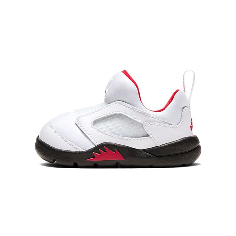 Jordan 5 Ретро Маленький Флекс Белый Черный Университетский Красный TD CK1228-100