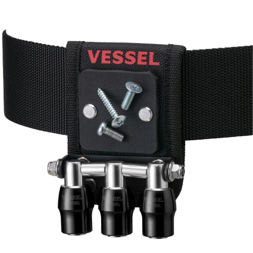 VESSEL Quick Catcher 3 Holder with Magnet Black QB-10MB3K