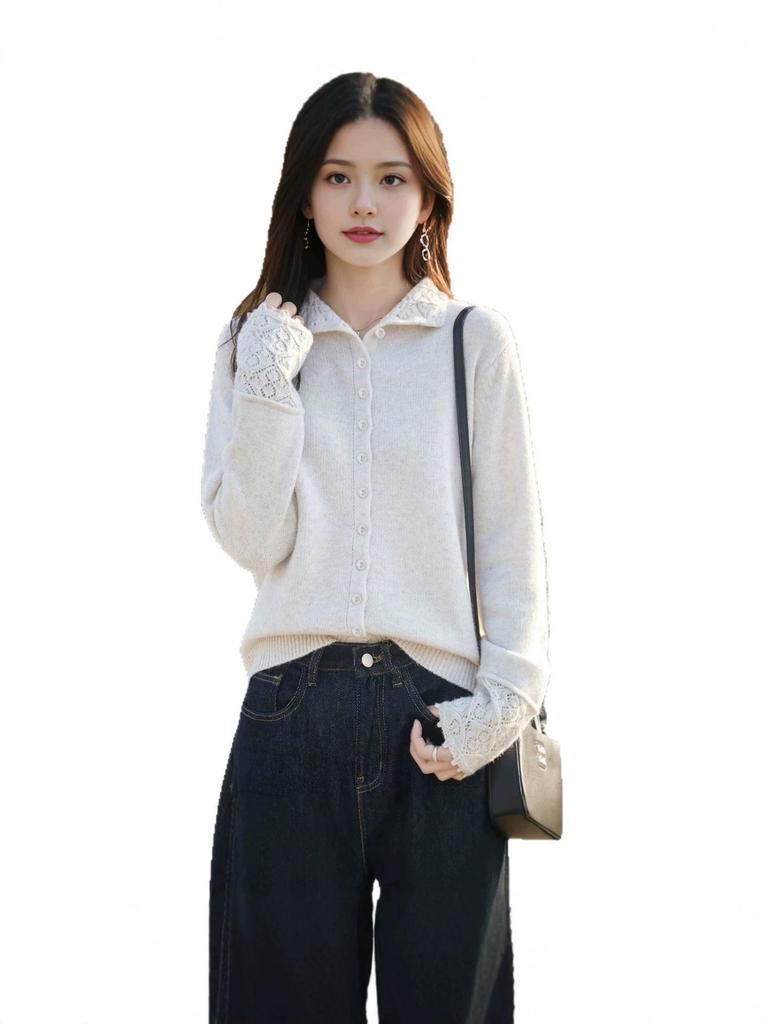 2026 New French High-End Sweater Jacket – Popular Winter & Early Spring Crochet Top