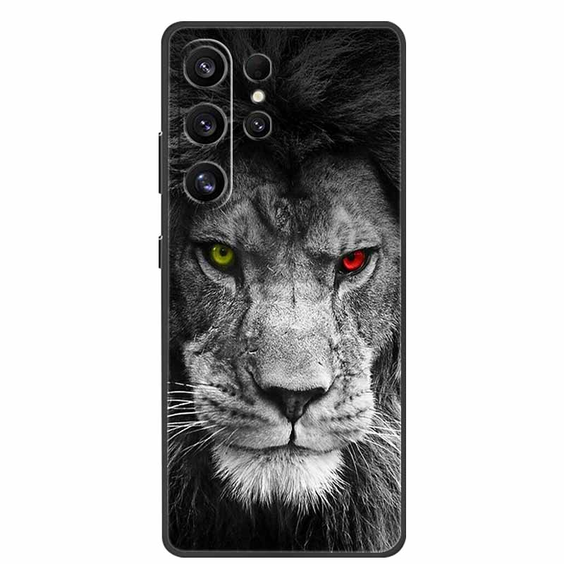 For Samsung Galaxy S26 Ultra Case Bumper Starry Sky Soft Silicone TPU Back Cover for Samsung S26 Ultra Phone Case Cute Cat Cover
