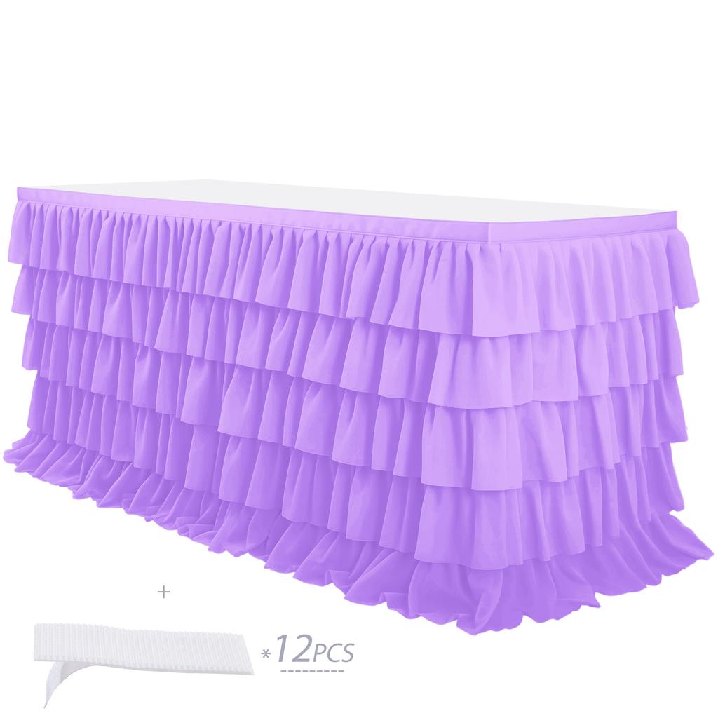 Five Layer Cake Table Skirt Rectangular Stall Birthday Party Wedding Cake Table Skirt Hotel Party Festival Decoration Atmosphere