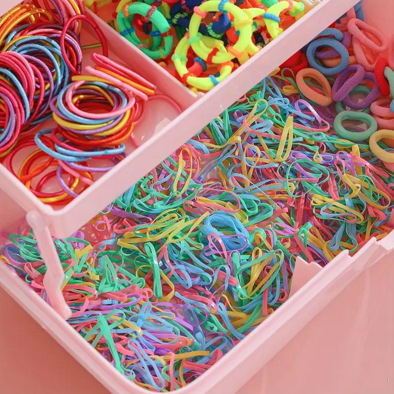 Набор аксессуаров для волос из 1000 предметов, многоэлементный инструмент для укладки волос, подходит для всех сезонов, идеальный подарок для женщин, разнообразные цвета, без коробки