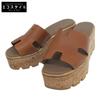 Eze Platform Sandals, Women's, Brown, Size 36 Shoes 36 BrownUsed