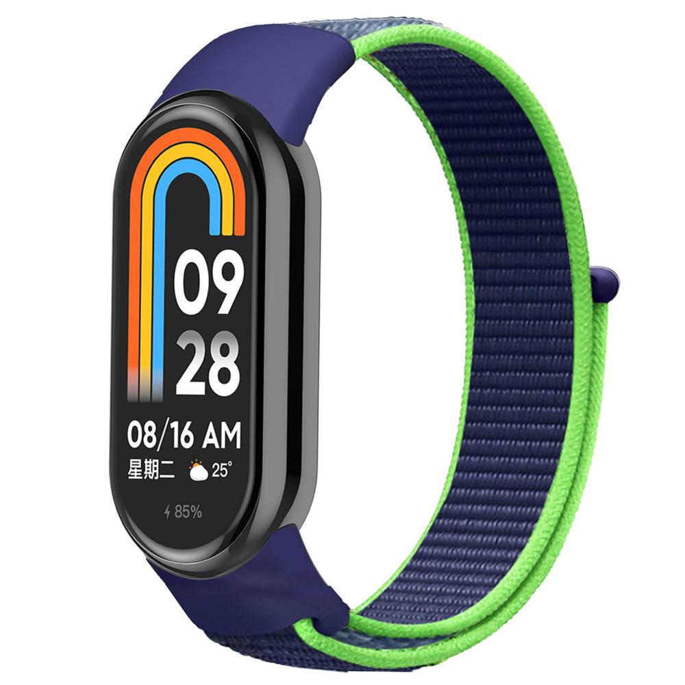 Нейлоновый ремешок для Xiaomi Mi Band 10/9/8 Браслет NFC Дышащий браслет Наручный ремешок Correa Спортивный ремешок для Mi band 8/9/10 Ремешок