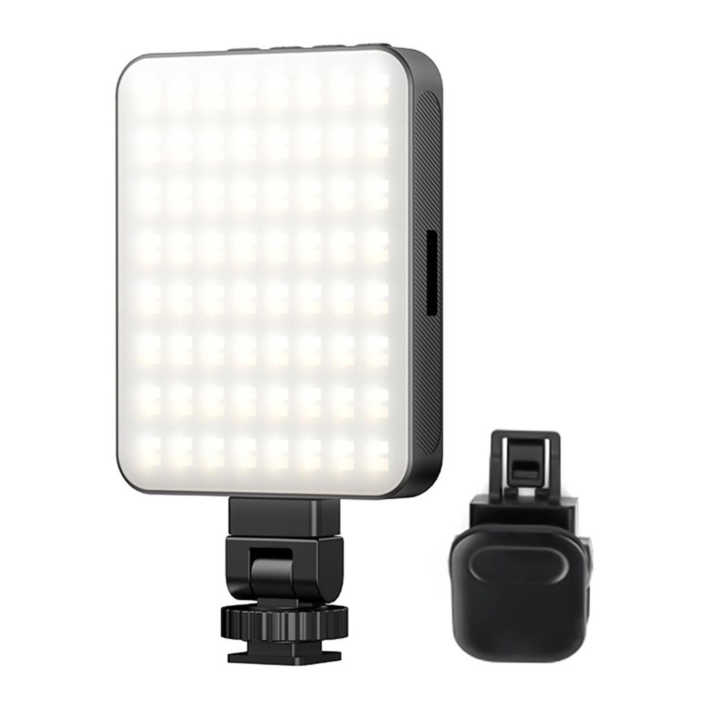 Magnetic LED Video Light Pocket LED Fill Light 3000K 6500K Dimmable Video Conference Light for Smartphone Laptop Tablet