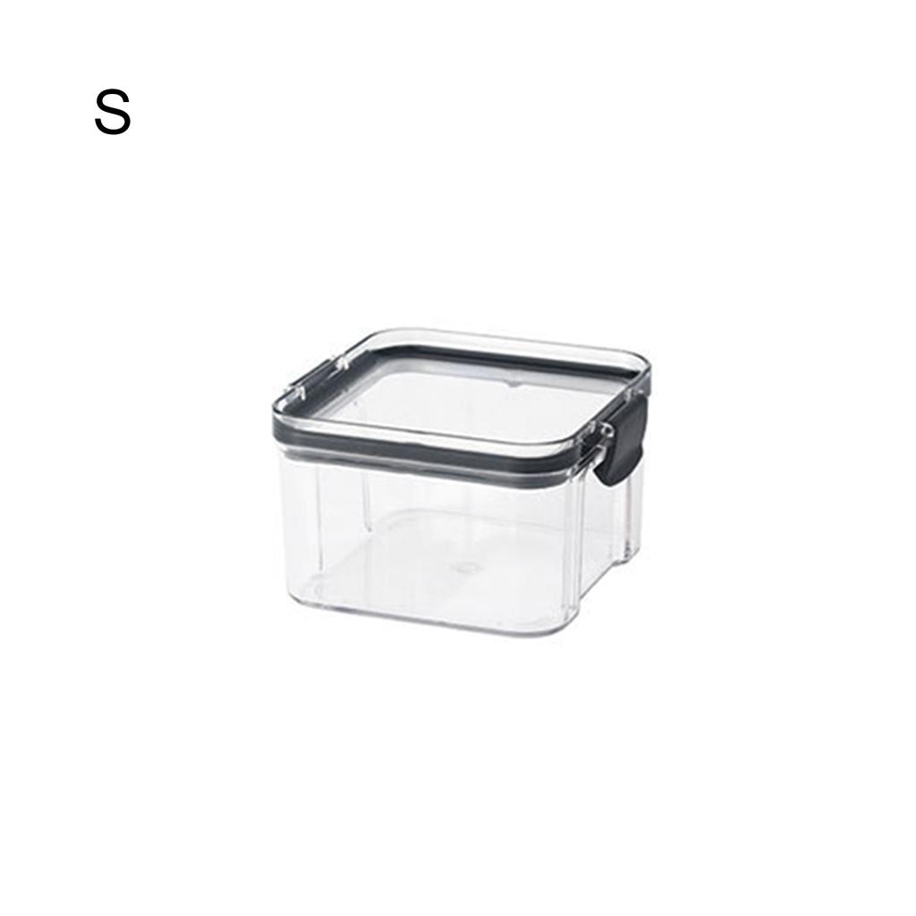 Moisture-proof Storage Container Lid Transparent Jar Stackable Sealed