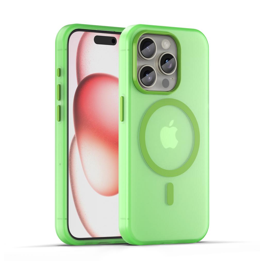 Магнитная беспроводная зарядка для чехла Magsafe для iphone 17 Air 16E 16 15 14 13 12 11 iphone17 Pro Max Plus Матовая TPU бамперная накладка