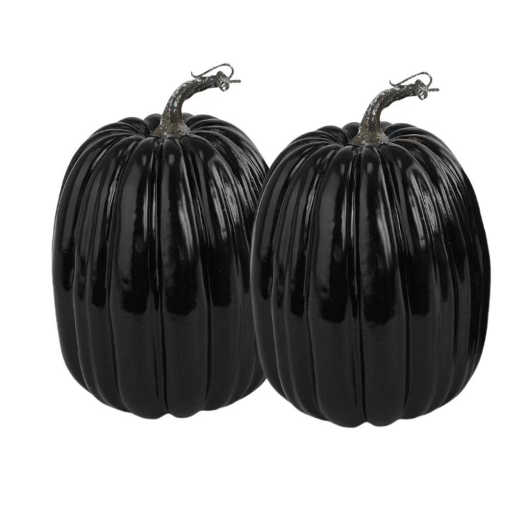 Реалистичное пенопластовое украшение тыквы Искусственные тыквы для Хэллоуина Рождества Внутреннее и наружное праздничное украшение