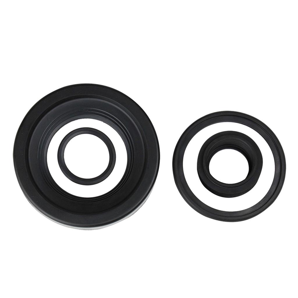 Wall Mounted Toilet Seal Rings Set Rubber Seal Gaskets Pressure Resistant Toilet Seal for Leak Prevention & Odor Control