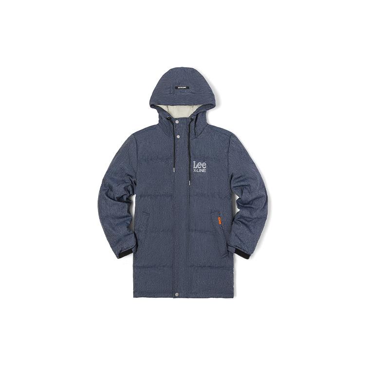 Lee Пуховик FW22 Мужской Джинсовый Синий LMT003991200032A02453