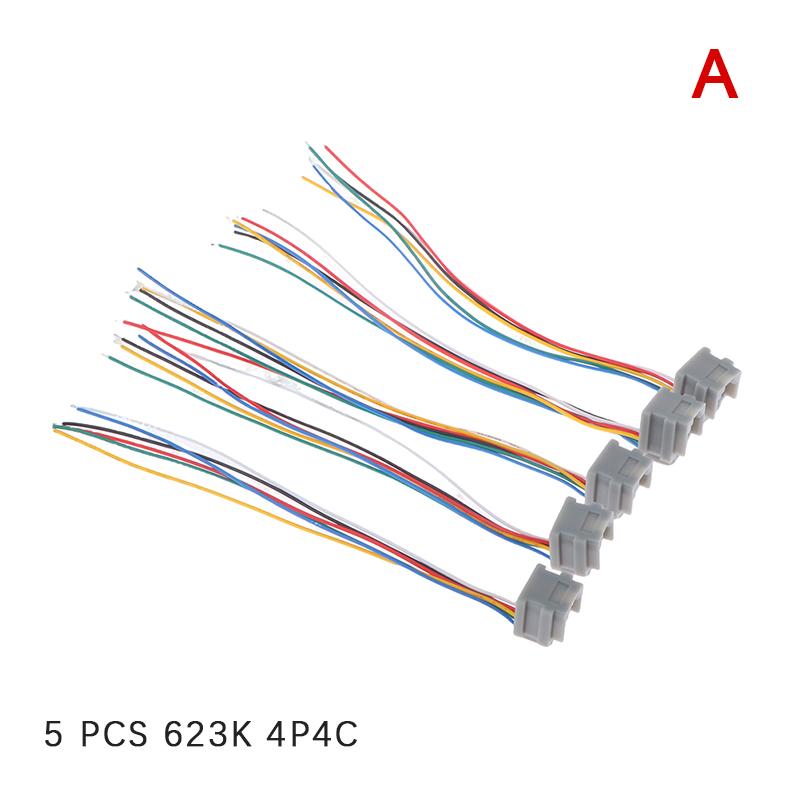 5 шт. 616E 623K 616M 641D RJ11/RJ12/RJ45 Гнездо для Интернета/Телефона с Кабелем 15 см