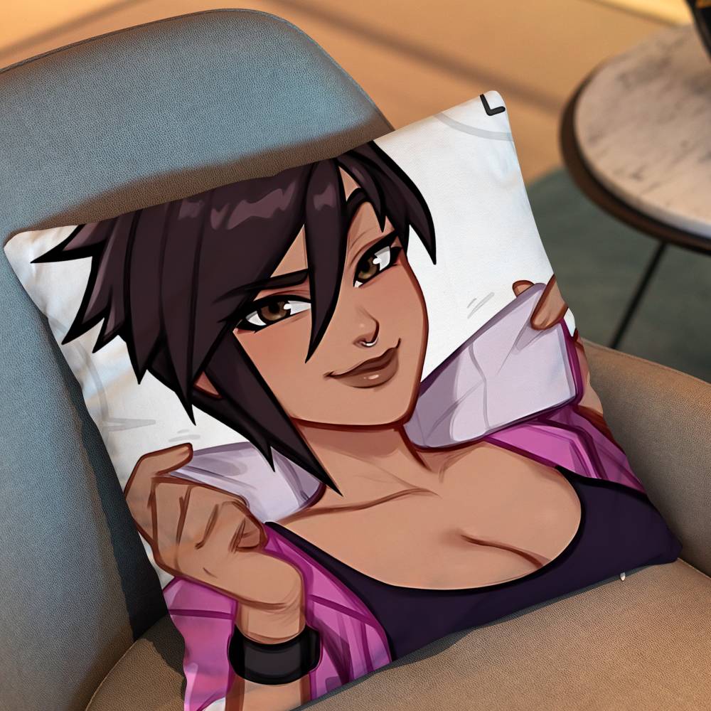 Waterboy Game Invisigal Dispatch Pillow Case Office Cushions Suitable For Sofa Car Bedroom Decorative Cushion Cover