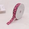 Handmade Decorative Embellishments Romantic and Cozy Polyester Velvet Ribbon Fashion Leopard Print Headdress Hair Card Clothing Accessories Ribbon
