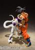 TAMASHII NATIONS Dragon Ball Сон Гоку Сайян вырос на Земле 140 мм окрашенная подвижная фигурка SHFiguarts - - Приблизительно. АБС и ПВХ