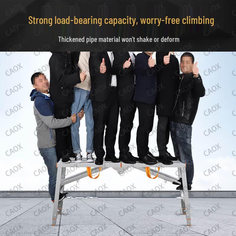 CAOX Folding Adjustable Work Platform Trestle