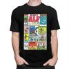 Мужская футболка с принтом ALF (Инопланетная форма жизни ALF) Футболка Футболки Футболка Свободный крой Одежда