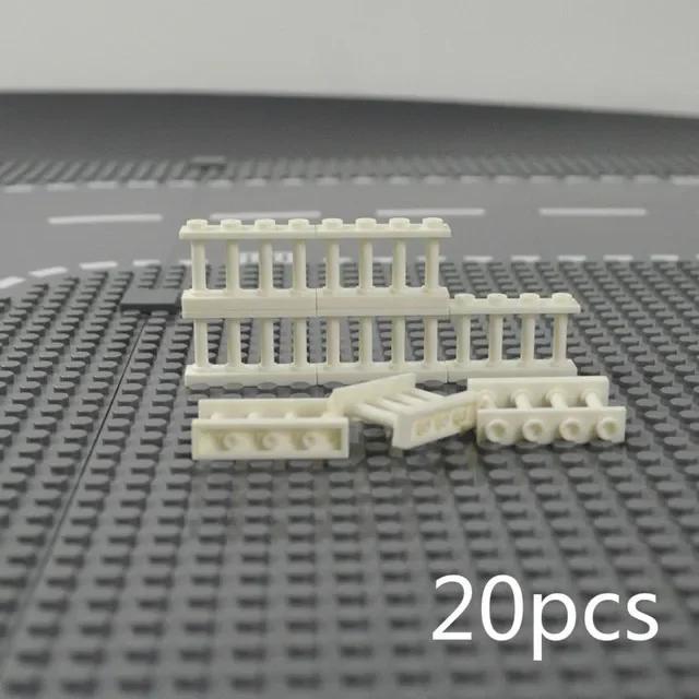 MOC Город Друзья Дом Детали Забор Лестница Лестница Ворота Строительные Блоки Дверь Окно Фигурки Сад Leduo DIY Аксессуары Кирпичи