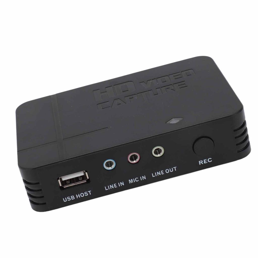 Интерфейс мультимедиа HD, блок видеозахвата 1080P, запись, VHS, оцифровка, микрофон, микширование, USB 2.0