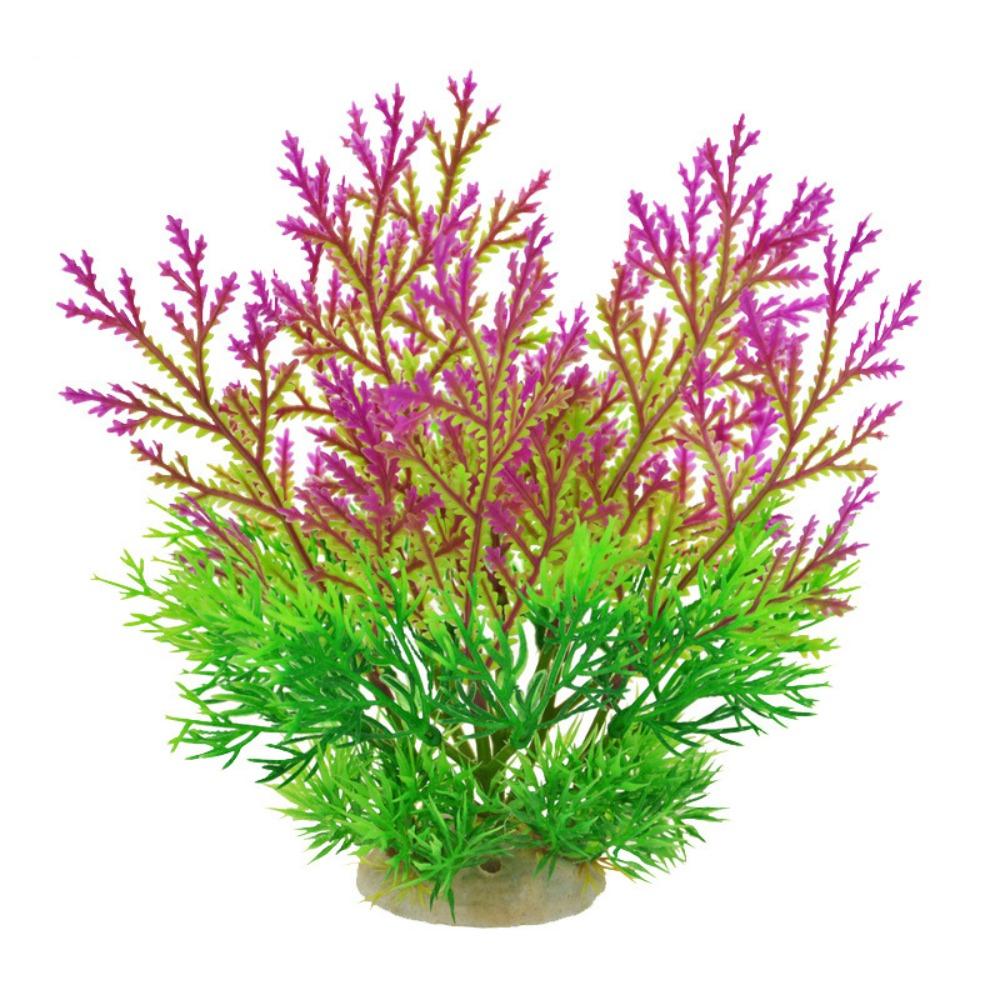 2pcs Creative Fake Grass Plastic Artificial Seaweed Water Grass Aquatic Plants  Home