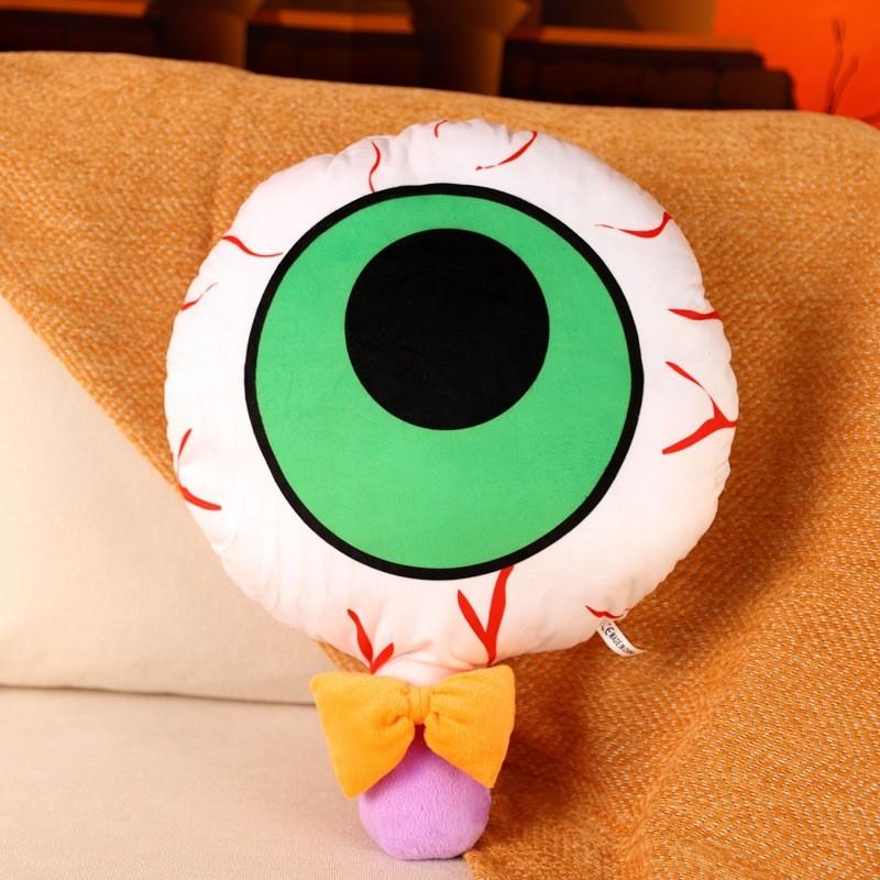 Fun Halloween Ghost Pumpkin Eyeball Plush Toy Pillow For Kids And Party Decor