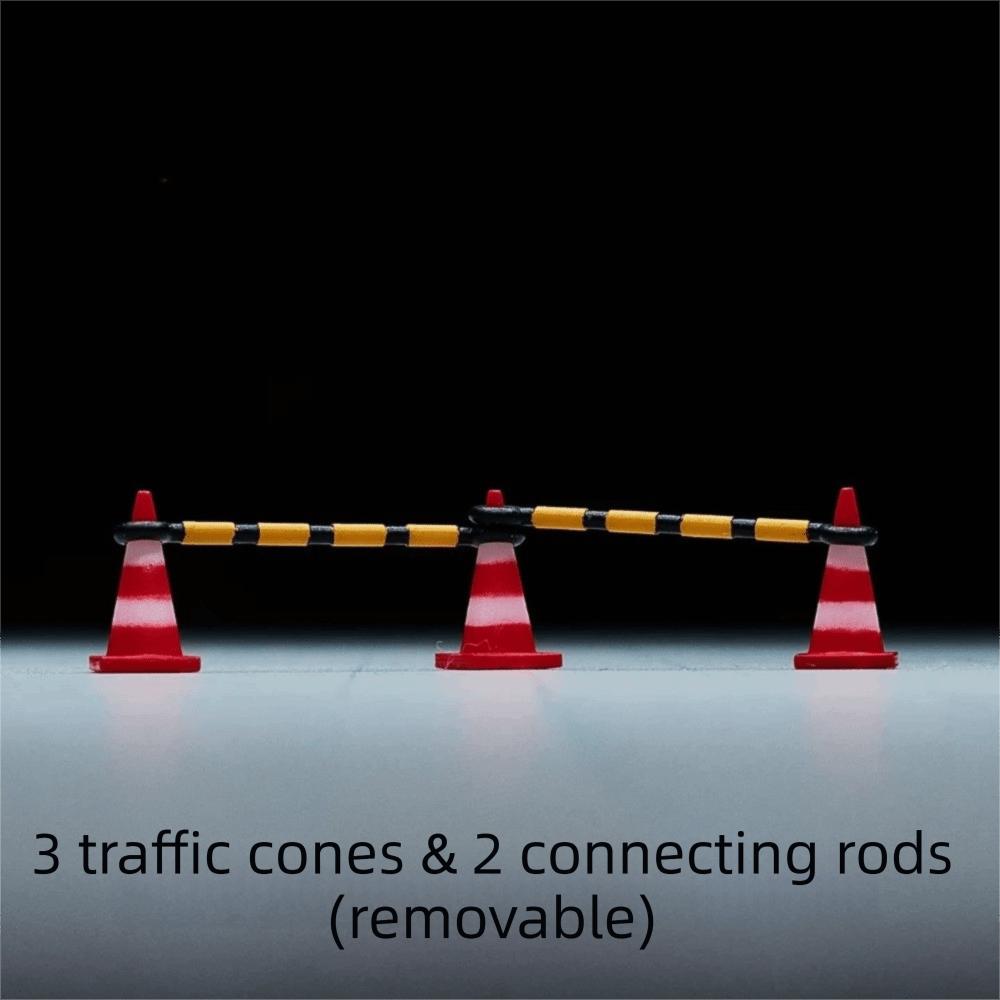 Traffic Cone Road Traffic Facilities Traffic Barriers Miniature Scene Model Display Resin Model