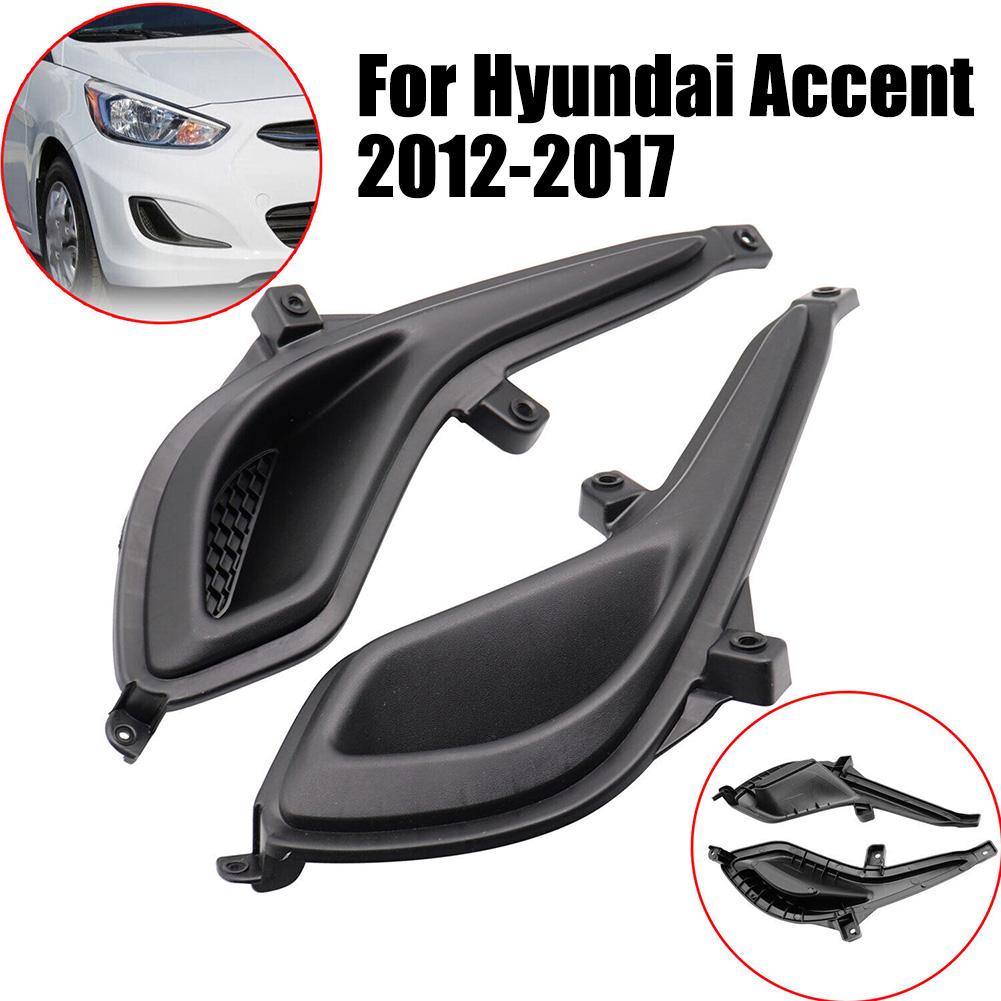 Front Bumper Fog Light Hole Cover LH&RH Sides 865641R000 HY1039111 For Hyundai Accent 2012-2017 For Sport Value Edition