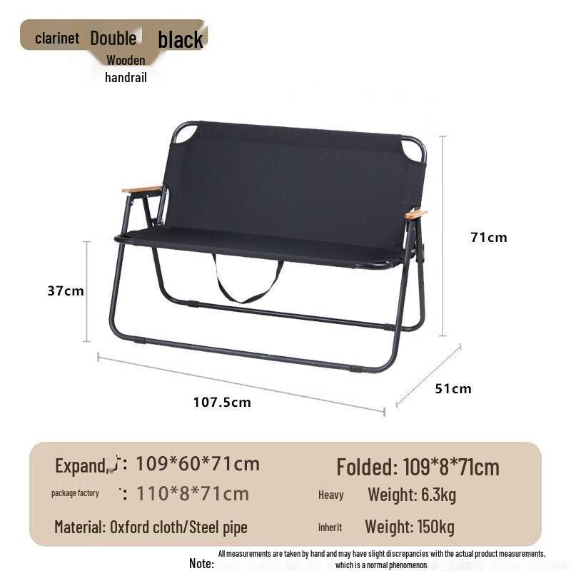 OEING Double Folding Camping Chair