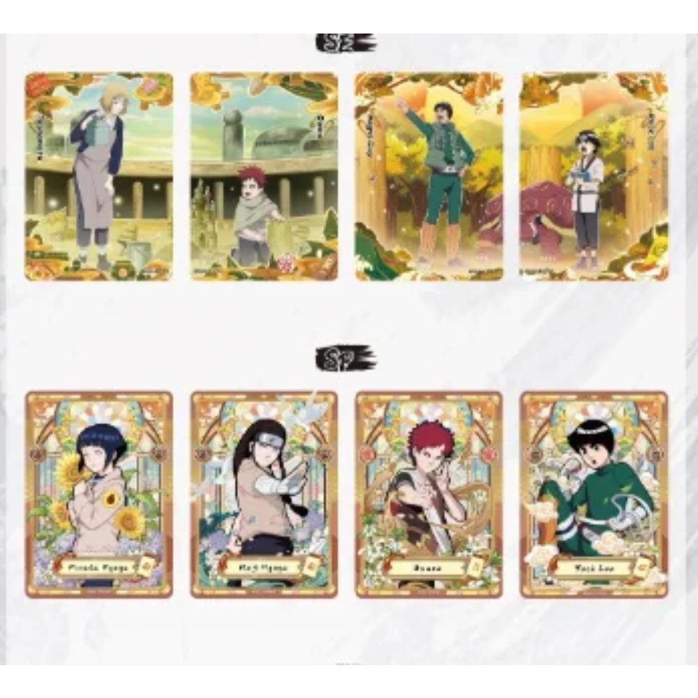 KAYOU Genuine Naruto Card Will of Fire Version Chapter of The Formation Uchiha Itachi Gaara Kakashi Anime Collectible Card