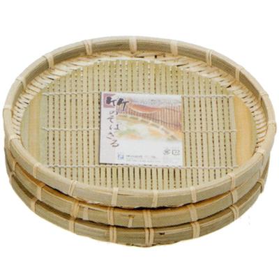 Koyanagi Sangyo Бамбуковый набор для собы 22 см 38079 Дуршлаг, 3, Диаметр,