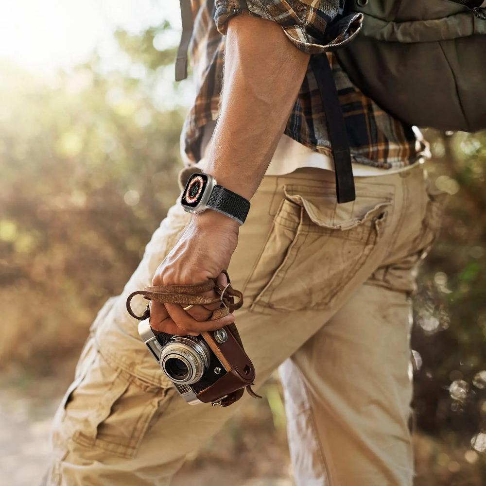 Ремешок Trail Loop для Apple Watch Ultra 3 2, ремешок 49 мм 44 мм 40 мм 45 мм 41 мм 46 мм 42 мм 44 мм, браслет iWatch серии 11 10 SE 9 8 7 6 5 4