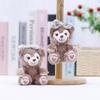 Bear Cute Duffy Plush Keychain Pp Cotton Filling Bag Decor Doll Gift