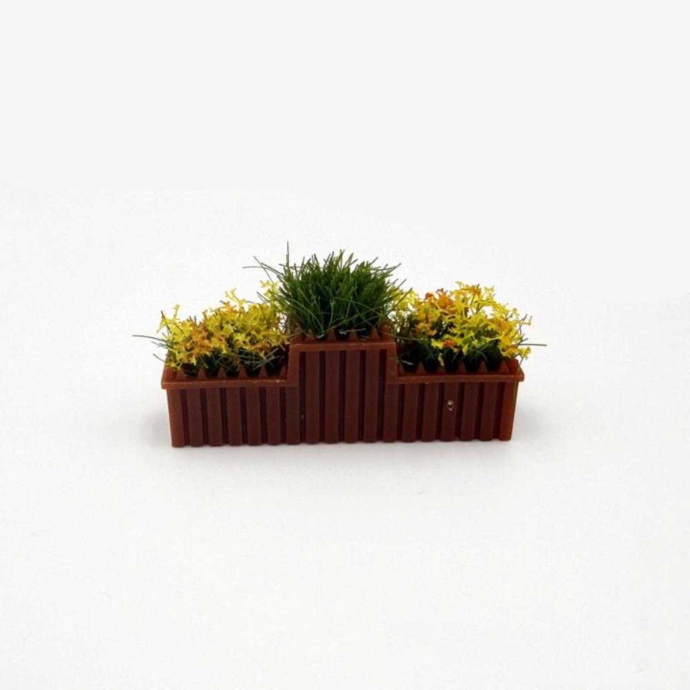10 Colors Cherry Blossom Flowers 1:12 Scale Garden Lifelike Artificial Flower Doll House Decor